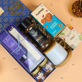 Festive Diwali Treat Box - Coffee, Almonds & Reed Diffuser