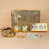 Unique Diwali Treat Box - Chocolates, Dry Fruits & Card