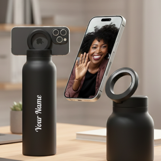 Giftana Personalized Magnetic Flask - Hot & Cold Gifts Bottle
