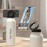 Giftana Personalized Magnetic Flask - Hot & Cold Gifts Bottle