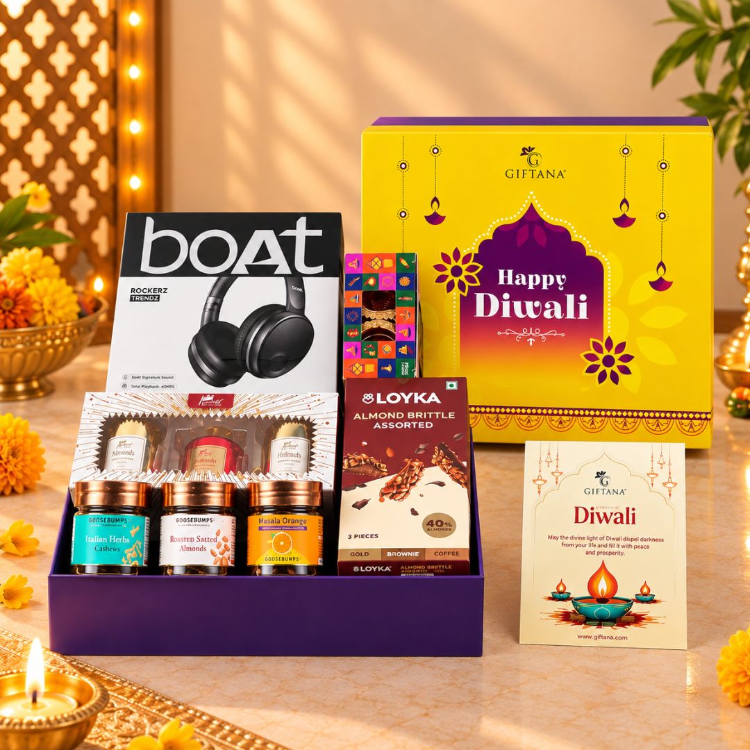 Melodies, Aromas & Gourmet Joy Diwali Hamper Box