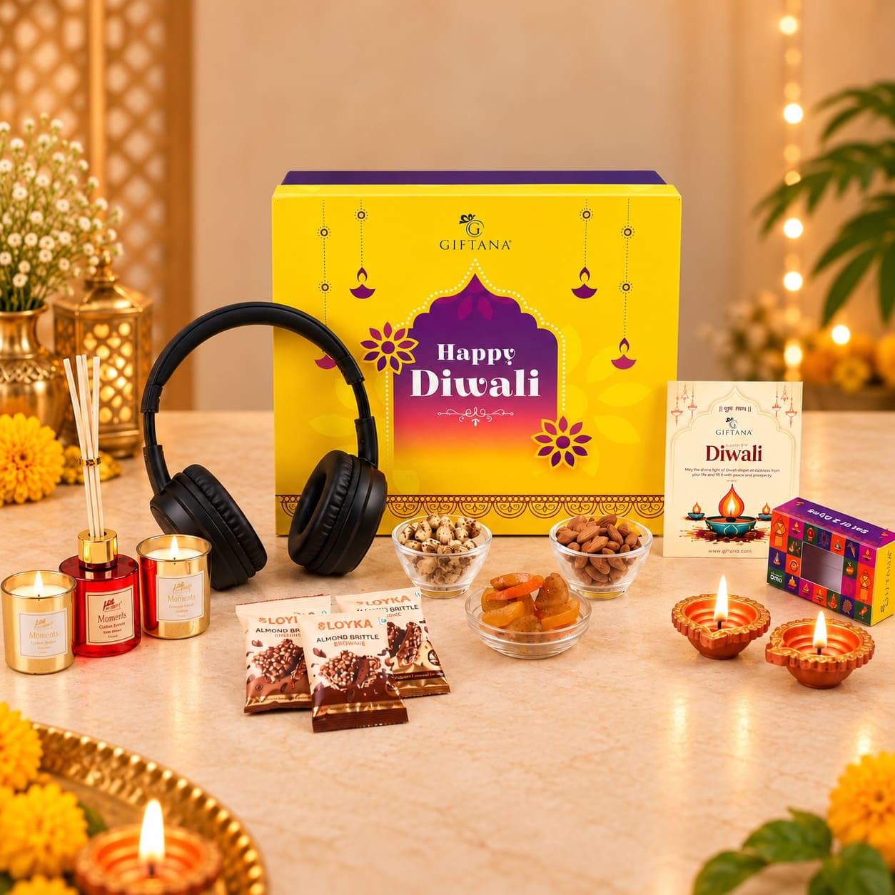 Melodies, Aromas & Gourmet Joy Diwali Hamper Box