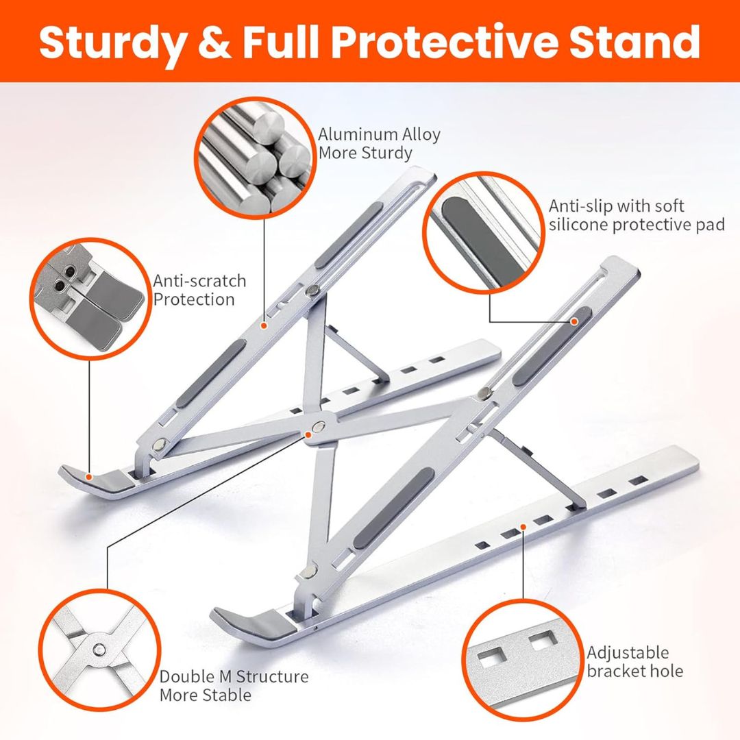 Metal laptop stand gift