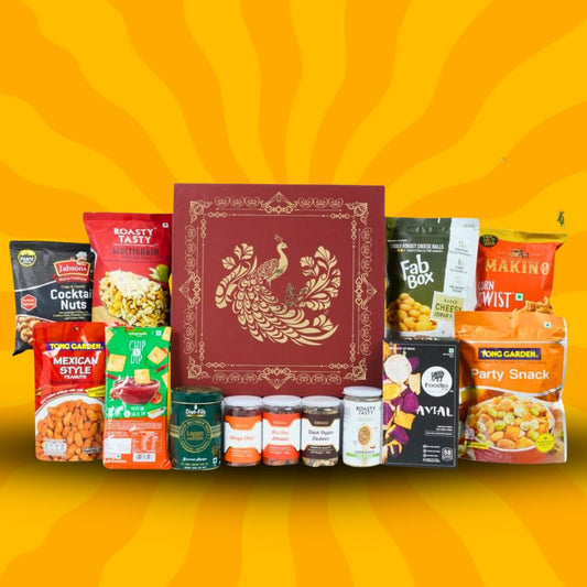 Party Snacks & Flavoured Dry Fruits New Year Gift Hamper