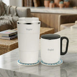 Personalised Tumbler Mug Gift Set with 2 Round Coasters