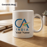 Personalized CA Ceramic Coffee Mug Gift for Professionals