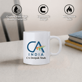 Personalized CA Ceramic Coffee Mug Gift for Professionals