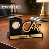 Custom 4-in-1 Engraved CA Professional Desk Gift Set