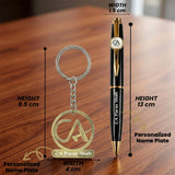 Personalized CA Success Gift Set with Pen & Keychain