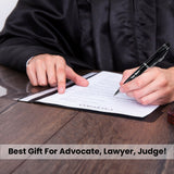 Giftana Personalized Advocate Ball Pen - Elegant Gift for Lawyers