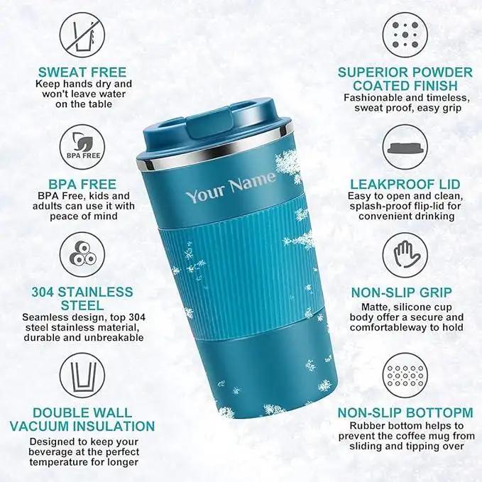 Personalized Coffee Tumbler G734 - BlueGiftana 