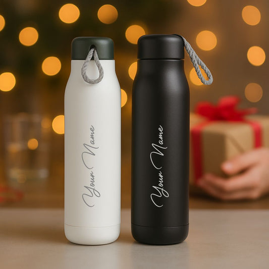 Personalized Hot & Cold Rope Bottle - Combo - Giftana 