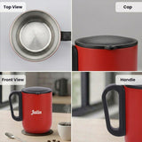 Custom Name Coffee Mug with Lid Modern Drinkware Gift