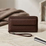 Premium Brown Leather Wallet Gifts for Women 