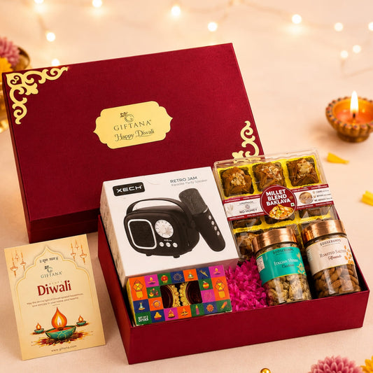 Premium Tech & Treats – Diwali Gift Box for Gifting