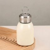 Premium 300ml Portable Steel Flask Bottle with Handle