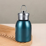 Premium 300ml Portable Steel Flask Bottle with Handle