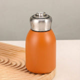 Premium 300ml Portable Steel Flask Bottle with Handle