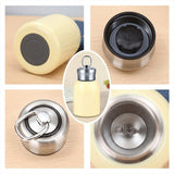 Premium 300ml Portable Steel Flask Bottle with Handle