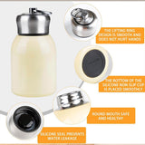 Premium 300ml Portable Steel Flask Bottle with Handle