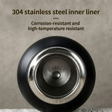 Premium 300ml Portable Steel Flask Bottle with Handle