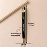 Premium CA Logo Pen with Name Engraving