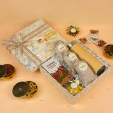 Eco-Friendly Diwali Hamper with Bamboo Bottle & Snacks