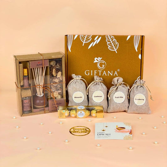 Premium Diwali Gifts | Eco Friendly Diwali Gift Hampers Dry Fruits