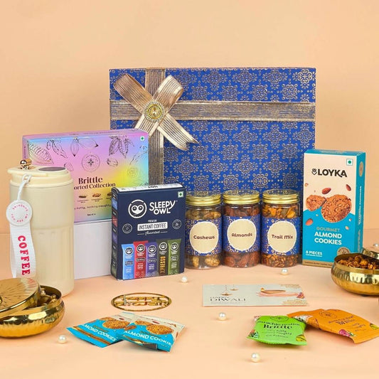 Smart Diwali Hamper with Temperature Tumbler & Gourmet Treats
