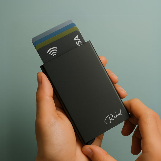 Personalized RFID Card Holder