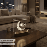 Premium Eid Gift Hamper with LED Lamp, Dates & Peri Peri Dry Fruits