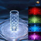 Rose Diamond Crystal Table LampGiftana 