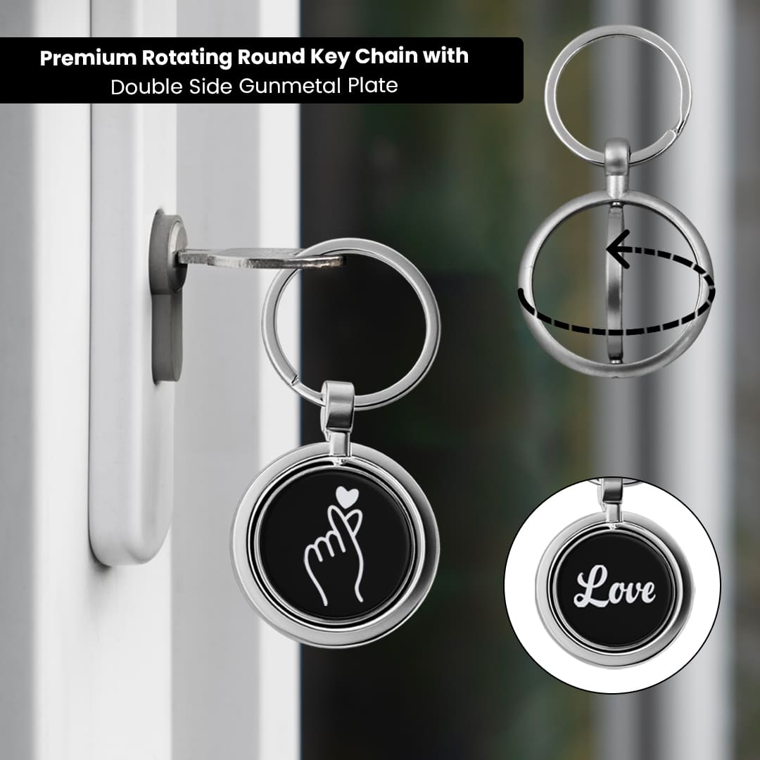 Round keychain4