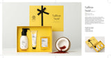 Unisex Saffron Coconut Bath and Body Care Set