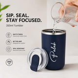 Silicone Tumbler Rakhi Gift Set with Brownie