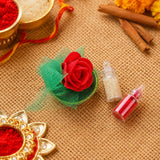 Silicone Tumbler Rakhi Gift Set with Brownie