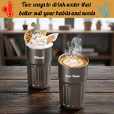 Personalized Gift : Premium LED Display Thermos Flask