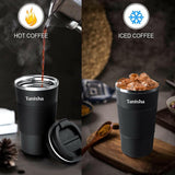 Personalized Coffee Tumbler G738 - Black