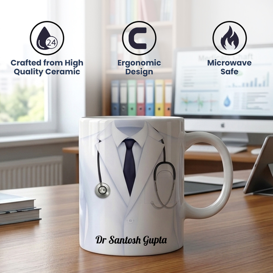 Unique Personalized Mug for Doctors