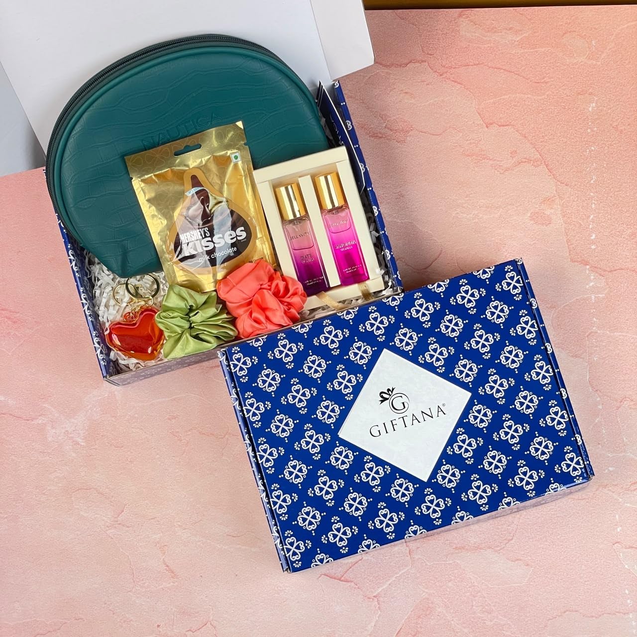 Useful Gifts for Women - Beauty Pouch & Chocolate Hamper