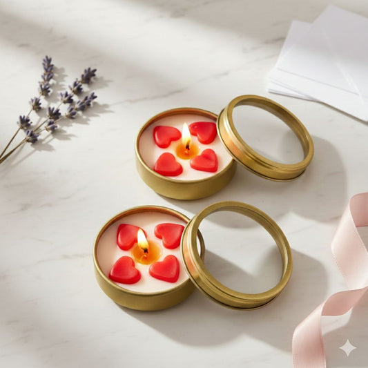 Elegant International Women's Day Gift Hamper with Chocolate & Candle