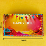 Premium Holi Gift Box - Colors, Thandai, Festive Snacks & Fun Surprises