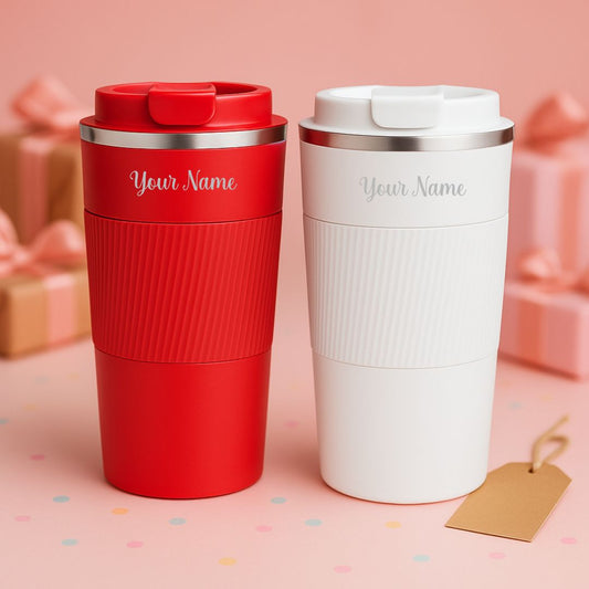 Personalized Gift : Coffee Tumbler Combo for Him & Her