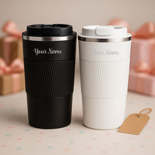Personalized Gift : Coffee Tumbler Combo for Him & Her