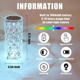 Home Decor Crystal Lamp 