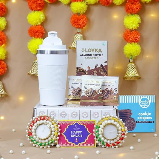 Giftana Exquisite Diwali Drinkware Gift Set