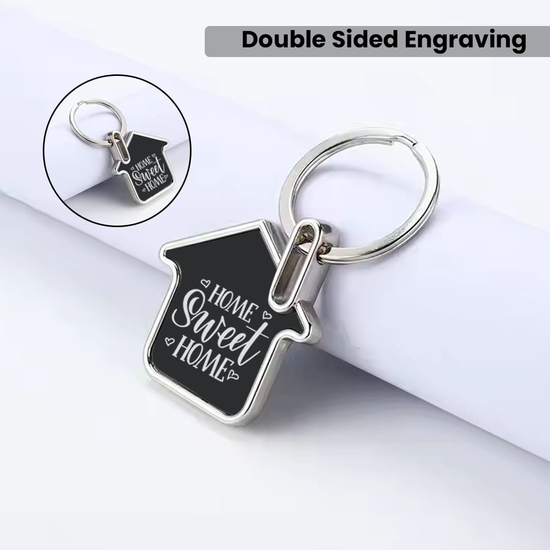 Home sweet home keychain2