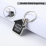 Home sweet home keychain2