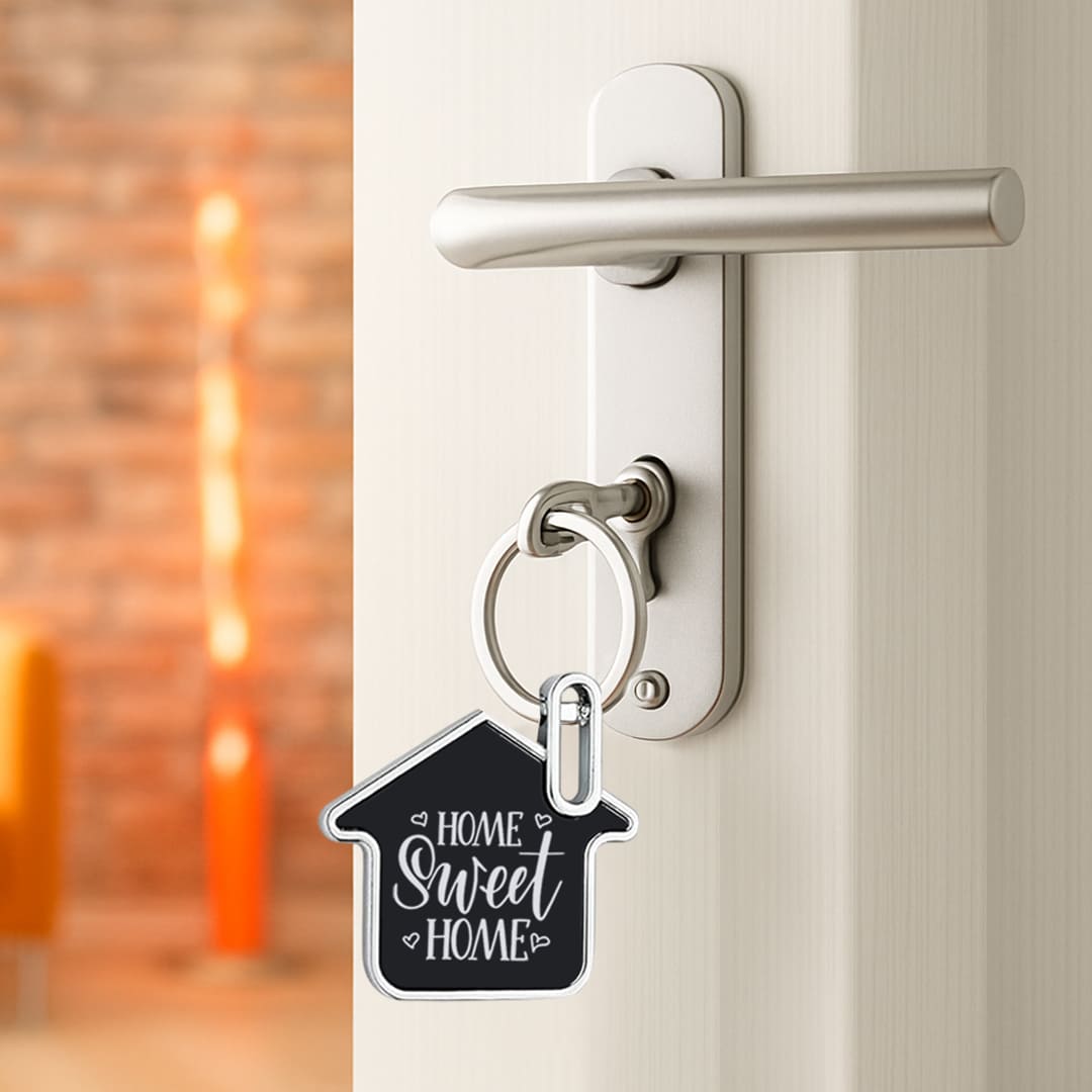 Home sweet home keychain3