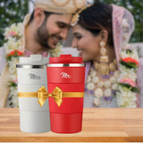 Mr & Mrs. Coffee tumbler Combo - Red, White